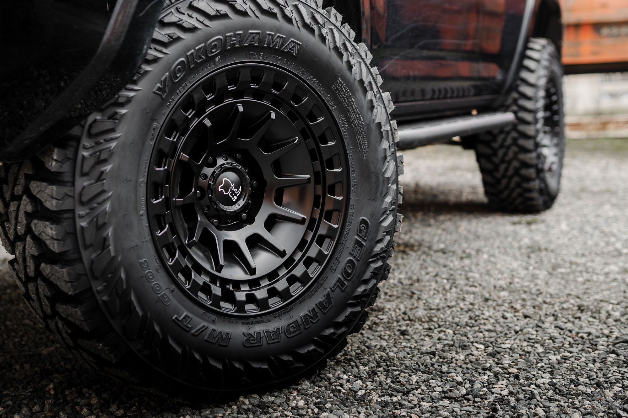 BLACK RHINO BARRAGE[Matt Black] | BG World Wheels