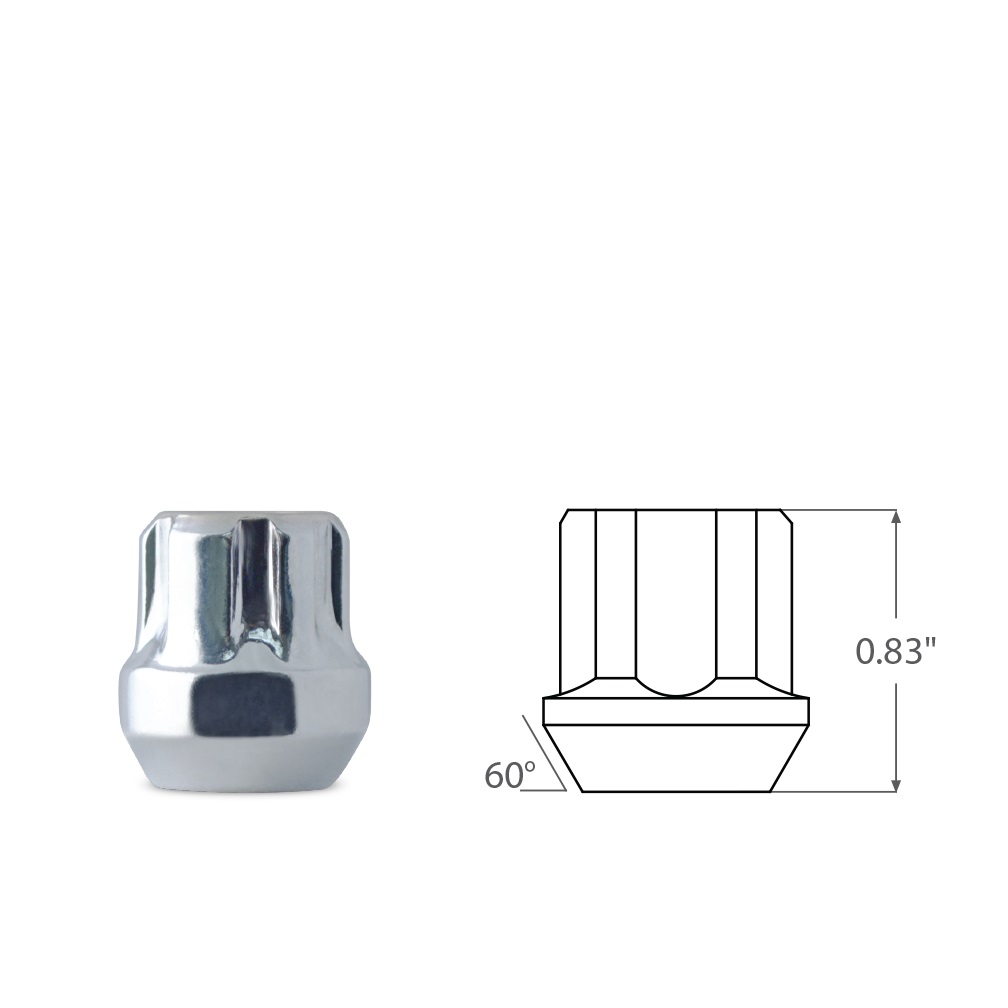 MR LUGNUT CHROME LOCKSET OPEN