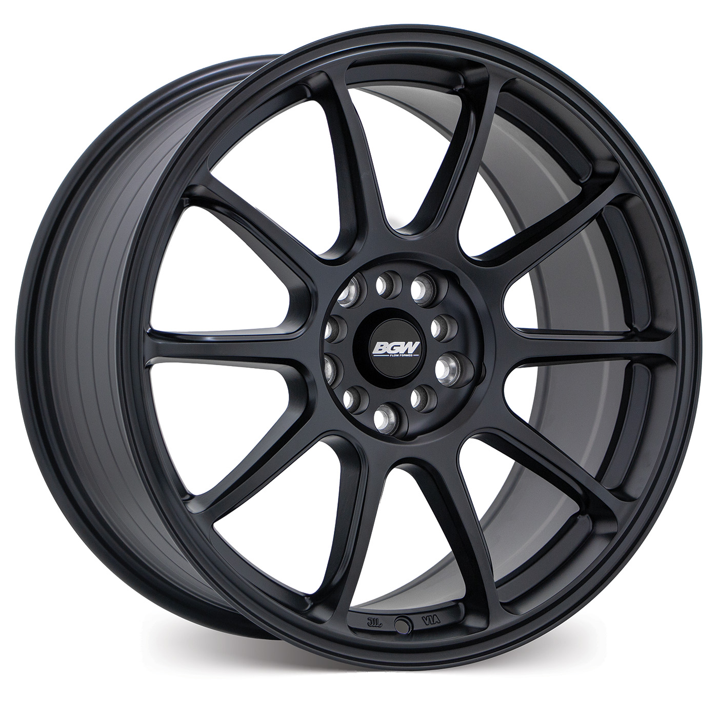 BGW DC TEN[Matt Black] | BG World Wheels