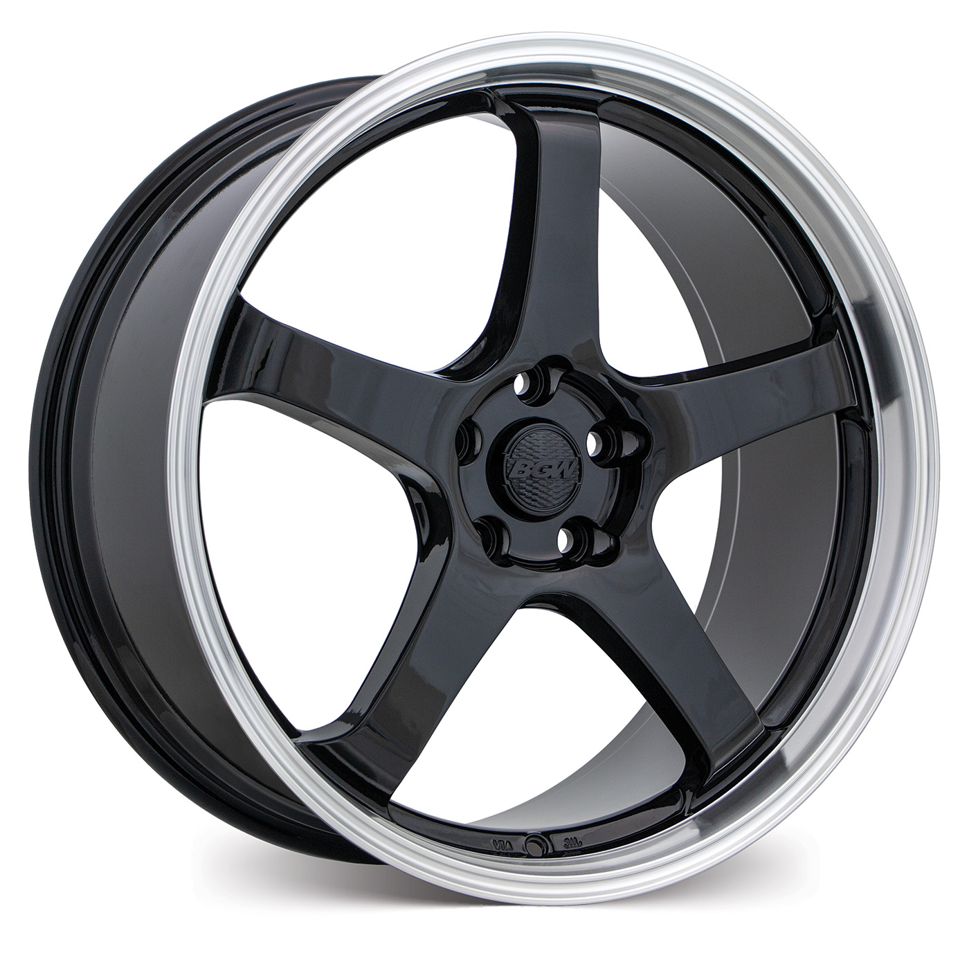 BGW LAGUNA[Gloss Black w/Machined Lip] | BG World Wheels